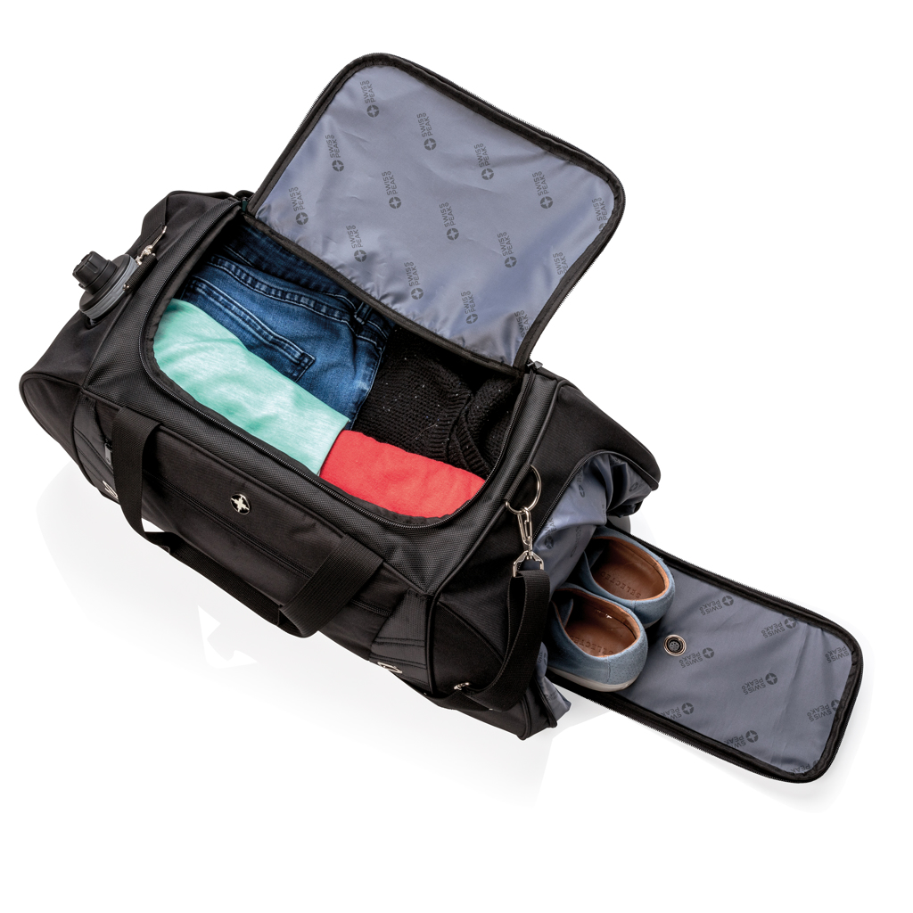 Swiss Peak Borse weekend Borsa weekend/sport borsone nero 40 L