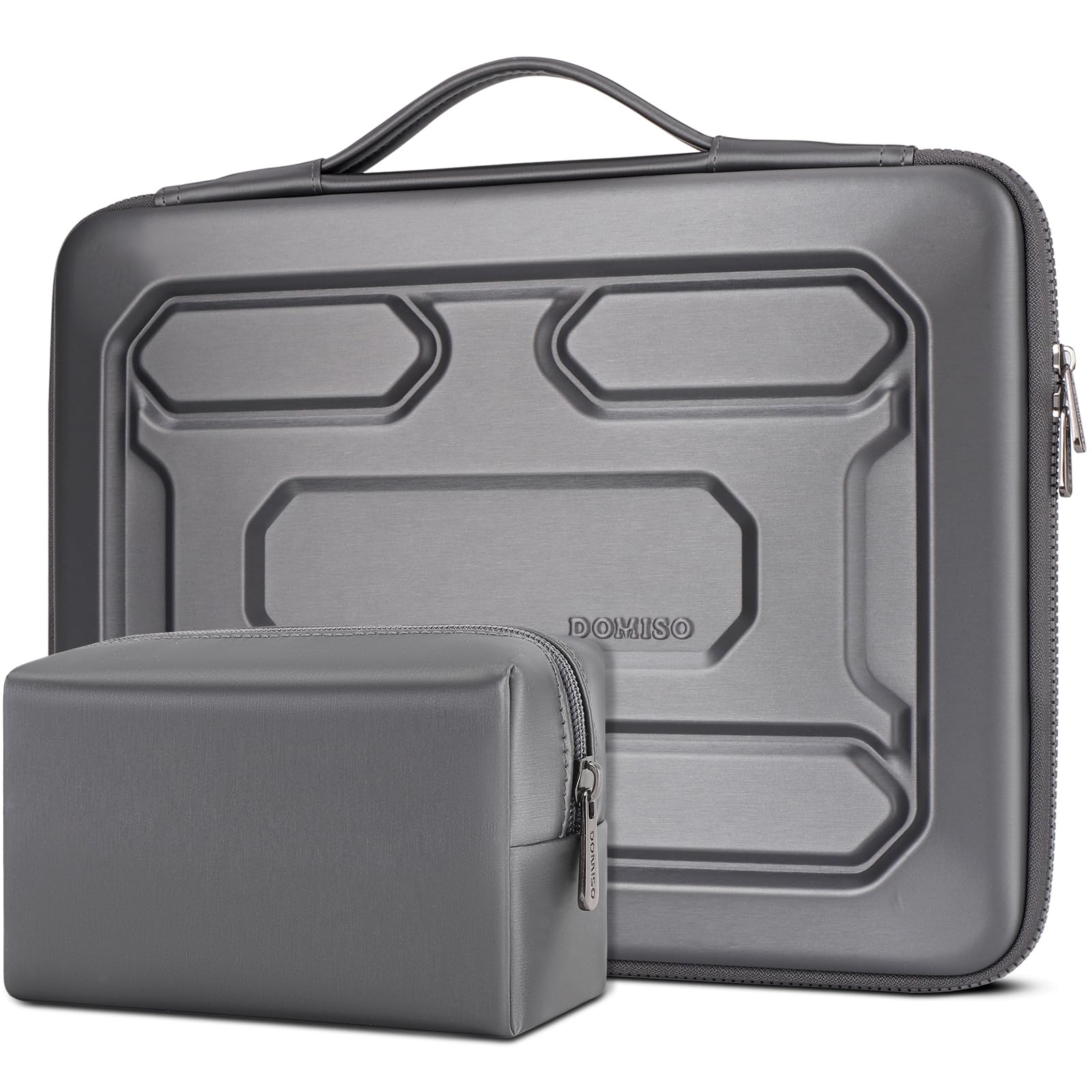 Domiso EVA Laptop Bag 17,3 pollici custodia laptop grigio scuro antiurto