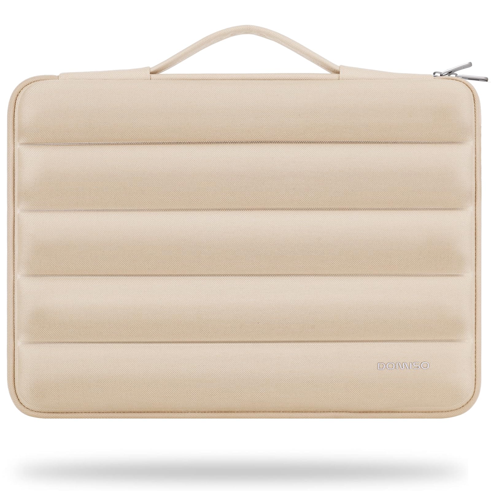 Domiso Laptop Sleeve 17,3 pollici custodia laptop beige impermeabile