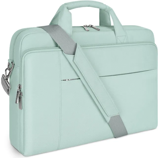 Domiso Laptop Briefcase 14 Pollici Borsa Laptop Impermeabile Verde Menta