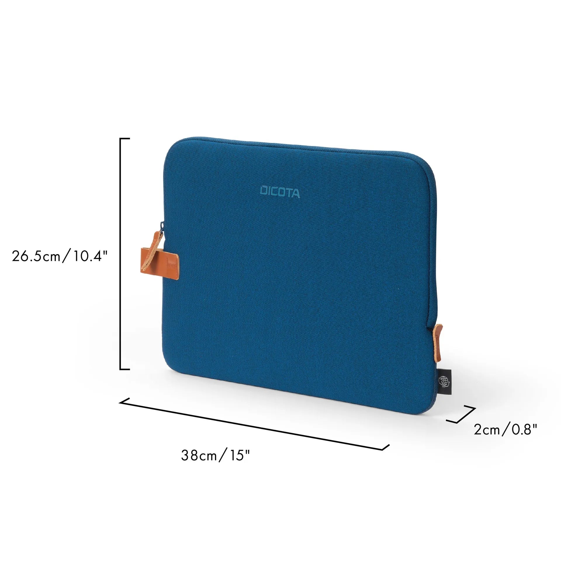 BASE XXO Sleeves Skin URBAN 15 custodia laptop blu navy in neoprene riciclato