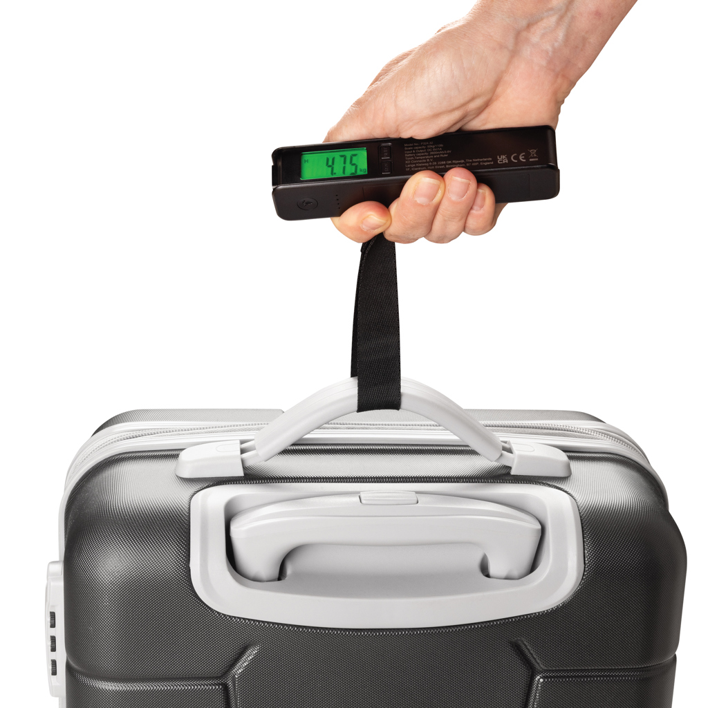 Swiss Peak Accessori da viaggio bilancia bagagli 5 in 1 nera powerbank 2600 mAh