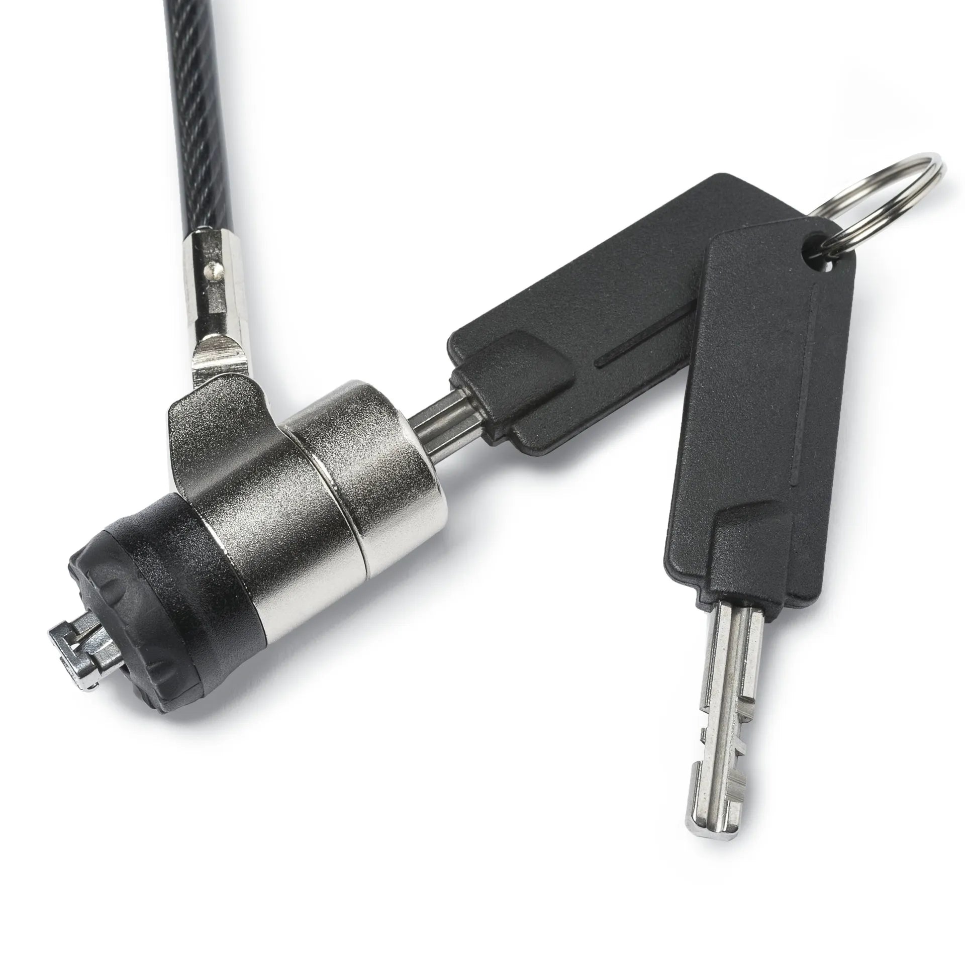 BASE XXO Security Locks Security Cable T-Lock Pro keyed 3x7mm slot cavo antifurto con chiave