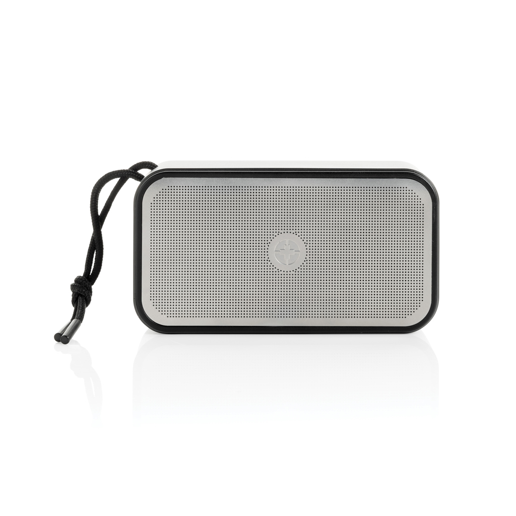 Swiss Peak Audio Speaker 10W in alluminio RCS grigio Bluetooth