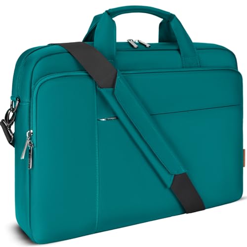 Domiso Laptop Briefcase 17,3 pollici borsa laptop turchese impermeabile