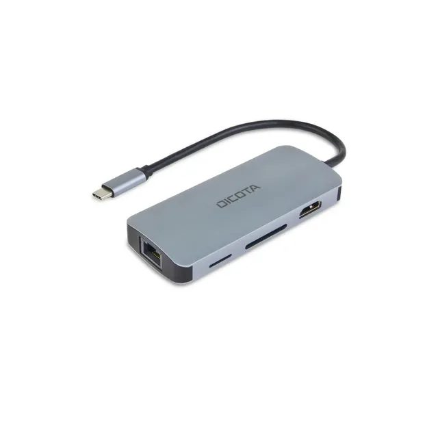 BASE XXO Docking Stations USB-C 8-in-1 Multi Hub 4K PD 100W hub 8-in-1
