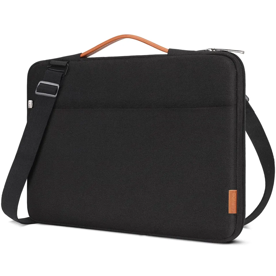 Domiso Laptop Sleeve 17,3 pollici custodia laptop Nero impermeabile