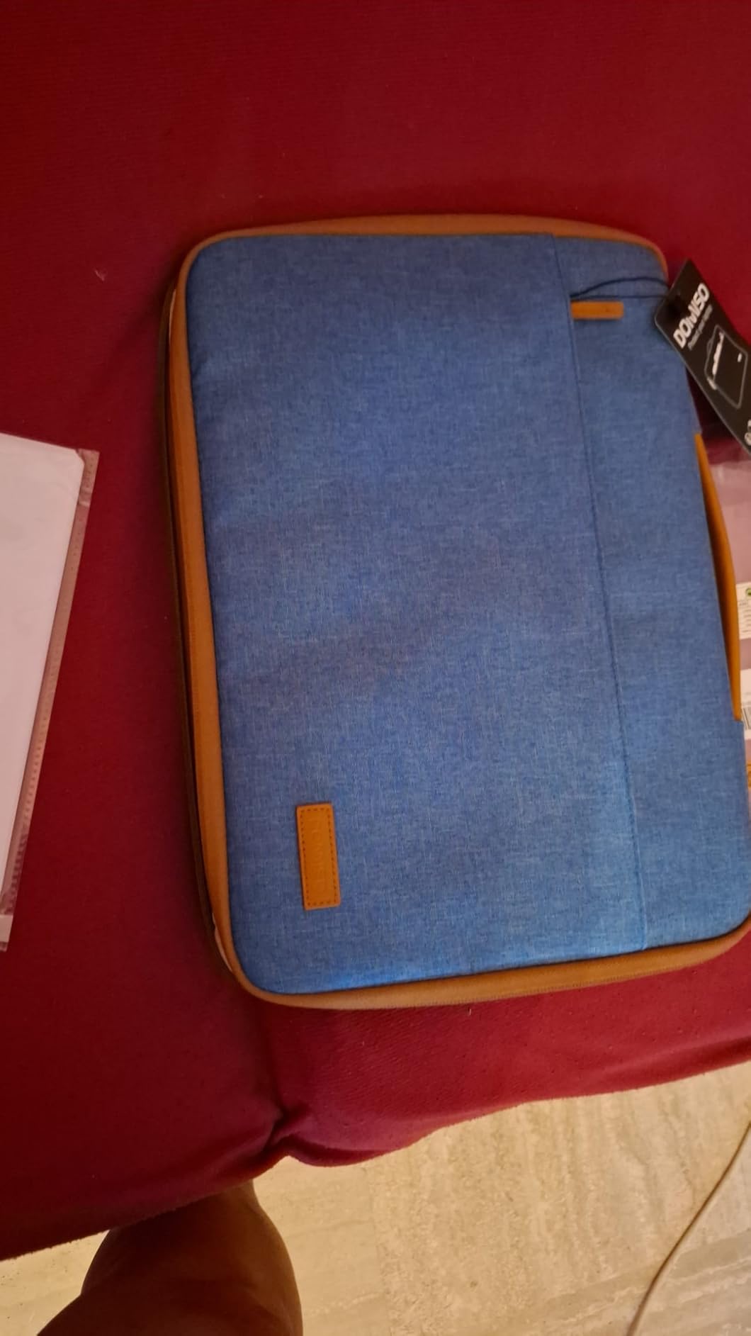 Domiso Laptop Sleeve LP09 custodia laptop 17,3 pollici grigio scuro