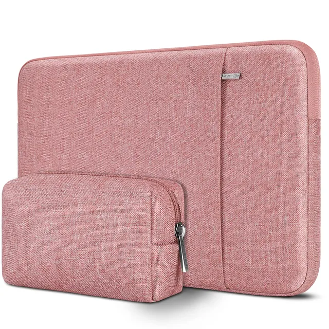 Domiso Laptop Sleeve 12,5 pollici custodia rosa impermeabile