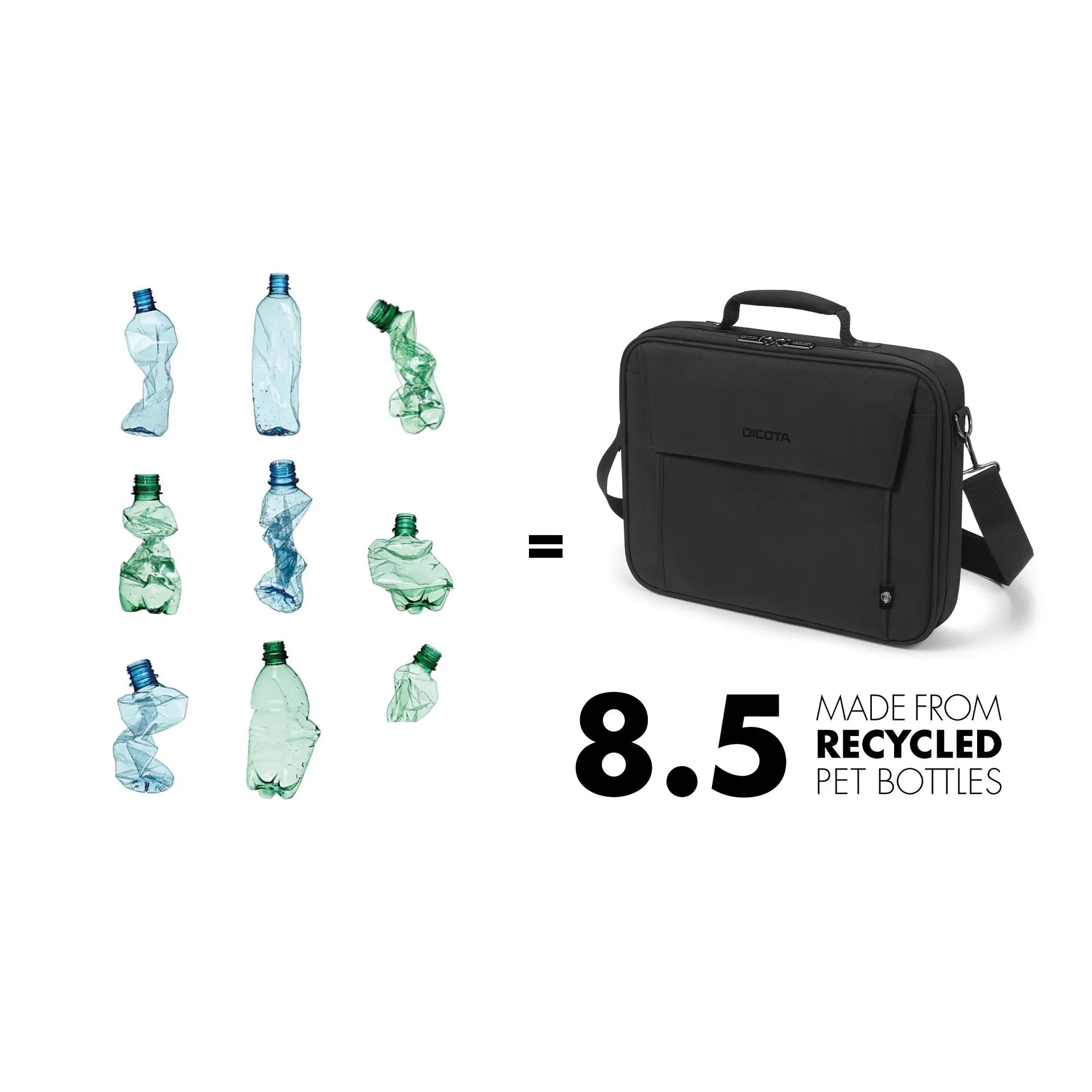 BASE XXO Laptop Bags Eco Multi BASE 13-14.1 borsa laptop in PET riciclato