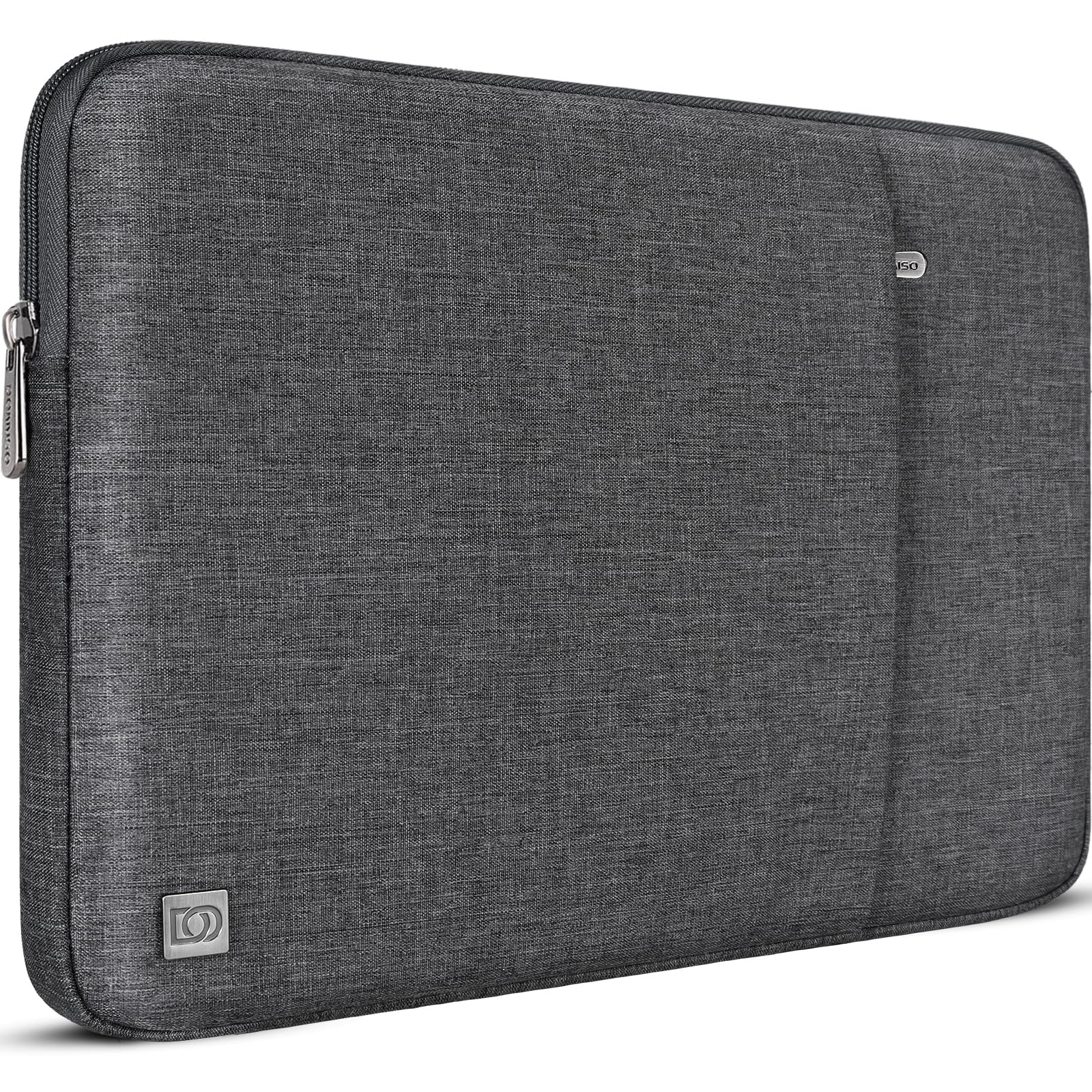 Domiso Laptop Sleeve 13,3 Pollici custodia laptop grigio scuro impermeabile