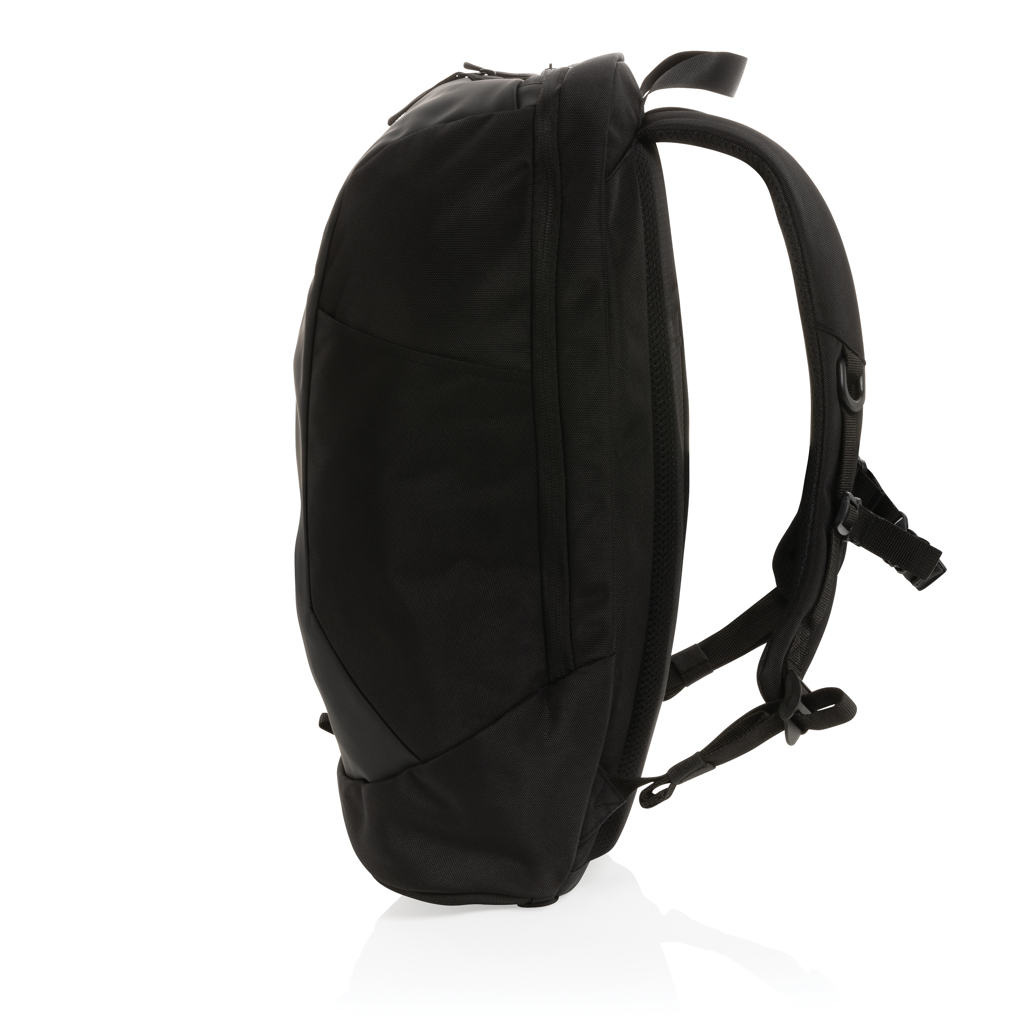 Swiss Peak Zaini AWARE™ RPET 15.6″ zaino lavoro/palestra nero ibrido