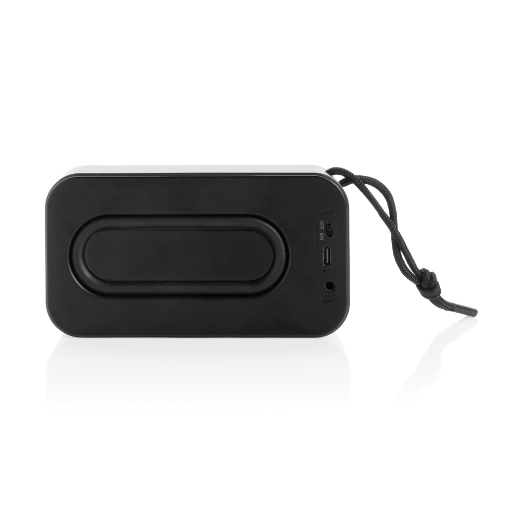 Swiss Peak Audio Speaker 10W in alluminio RCS grigio Bluetooth