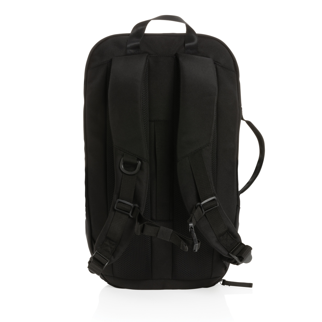 Swiss Peak Zaini AWARE™ RPET 15.6″ zaino lavoro/palestra nero ibrido