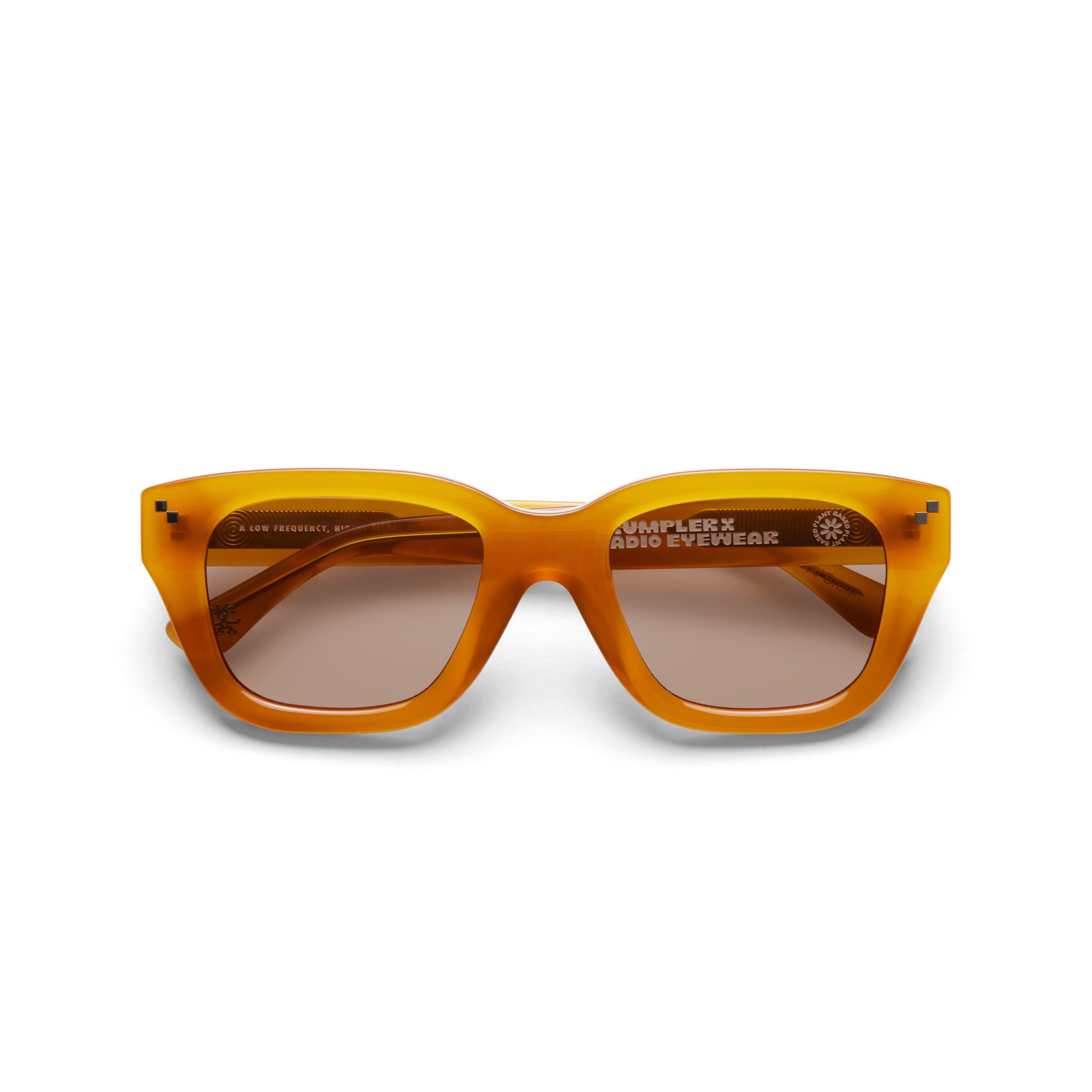 Piccoli accessori Dupe: Crumpler X Radio Eyewear occhiali Apricot/Brown Polarised