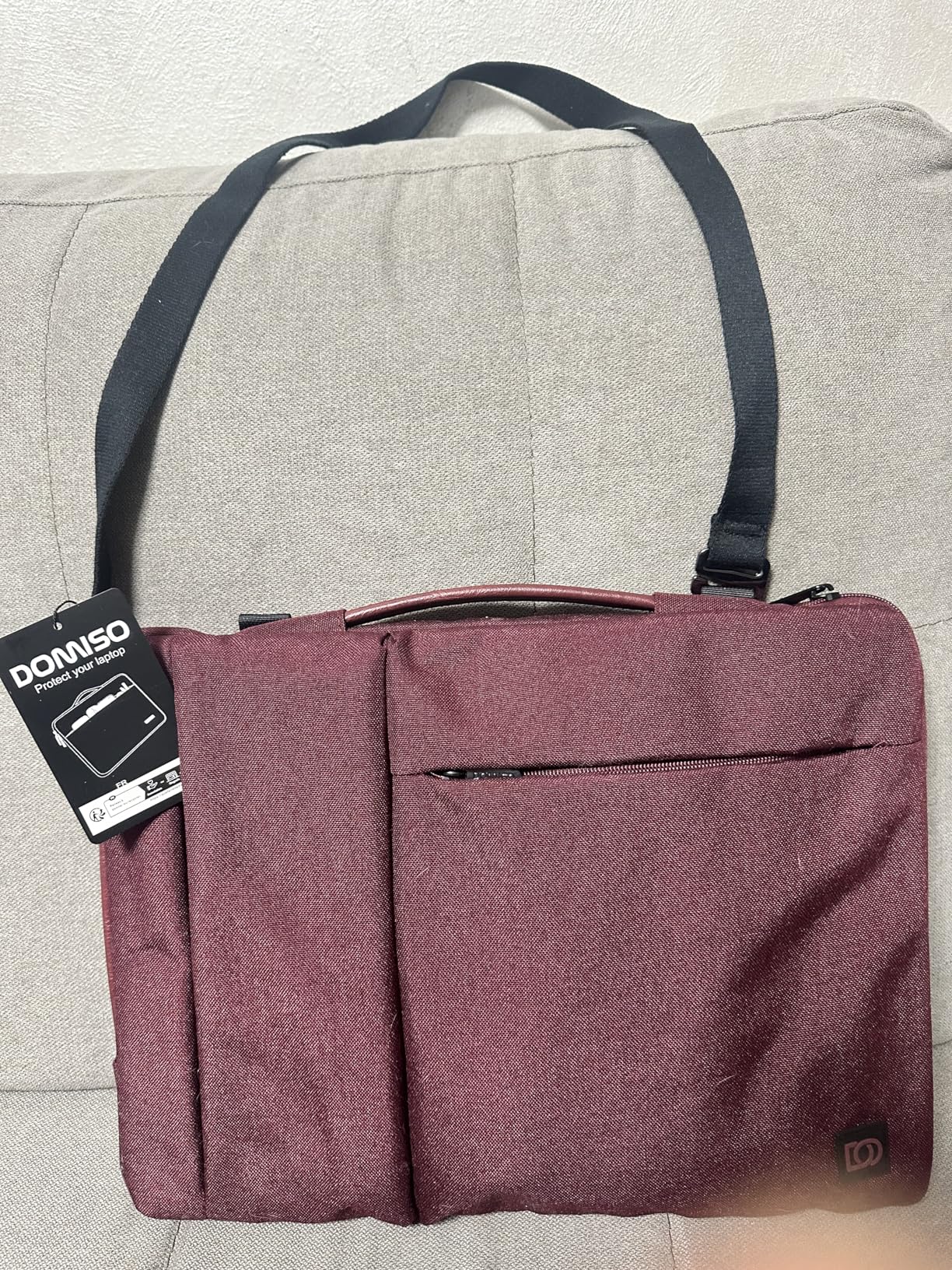 Domiso Laptop Sleeve 14 Pollici custodia laptop fucsia impermeabile