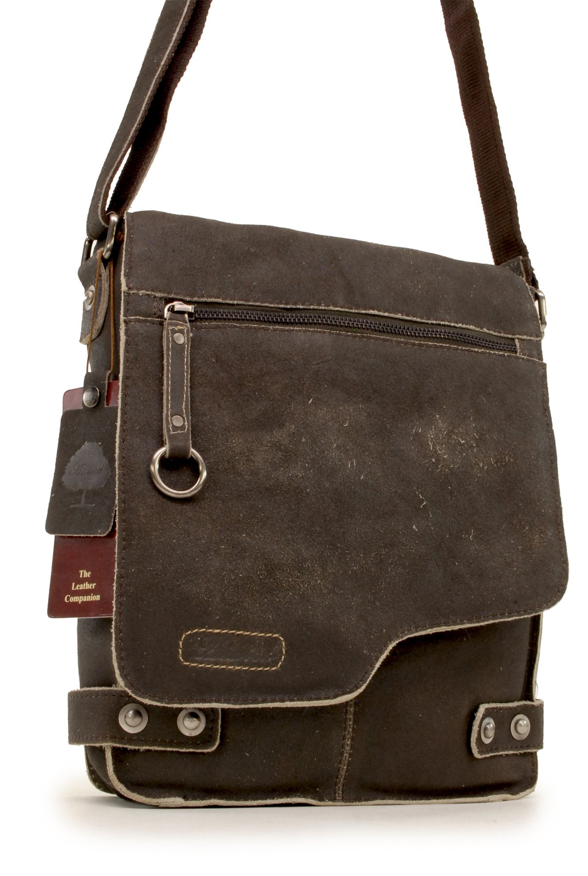 Ashwood Man Bags & Briefcases 8352 Camden borsa messenger A5 pelle vintage