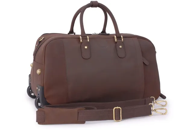 Ashwood Holdalls Albert borsone da viaggio trolley in pelle