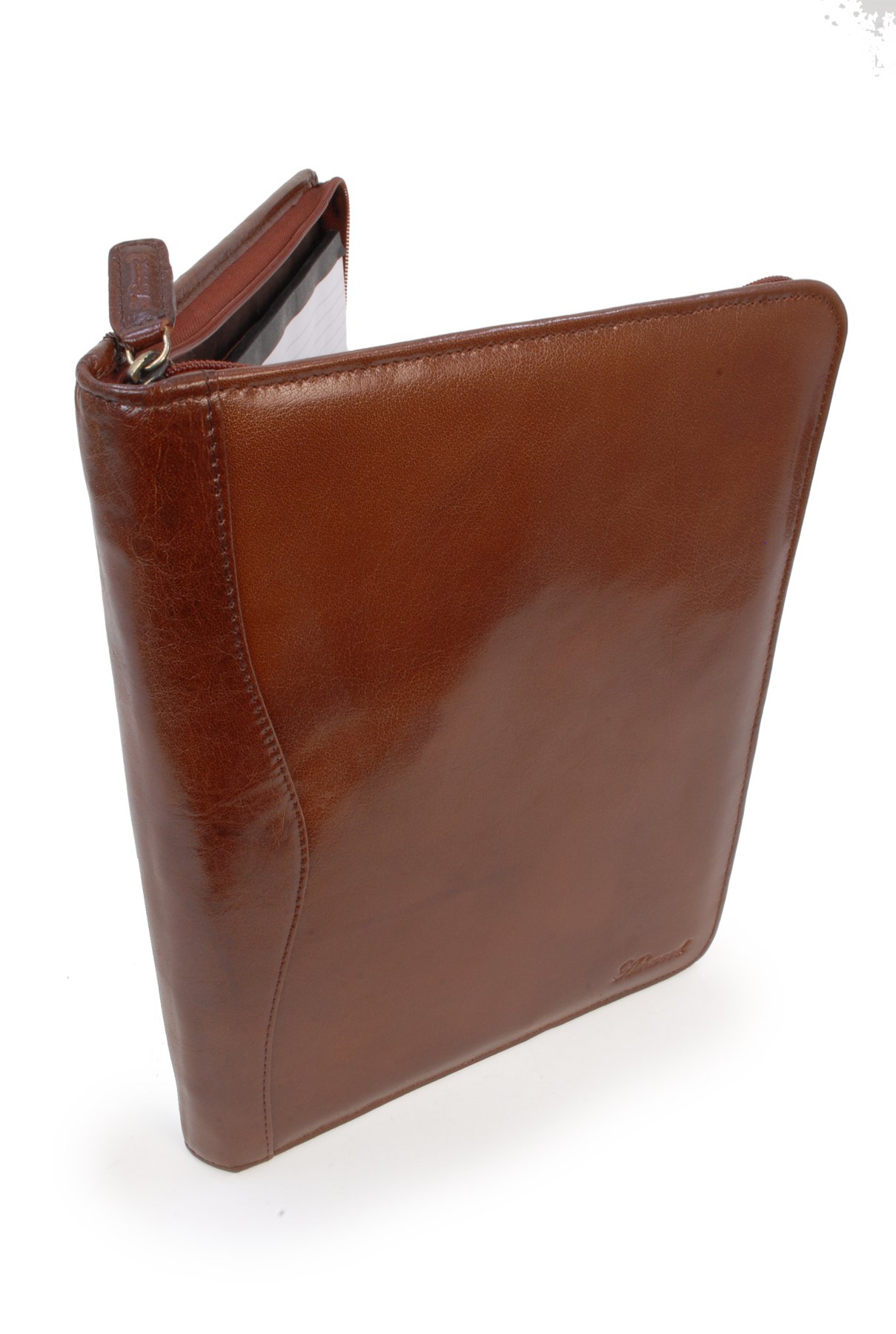 Ashwood Man Bags & Briefcases A4 Folder cartella A4 in pelle castagna marrone