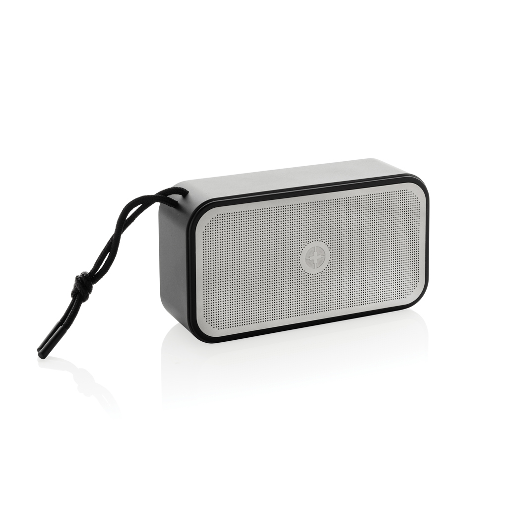 Swiss Peak Audio Speaker 10W in alluminio RCS grigio Bluetooth