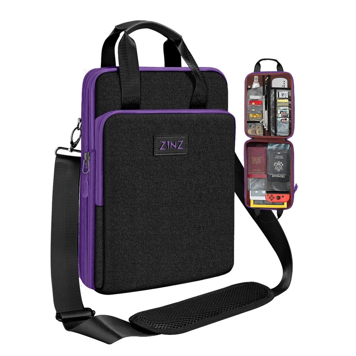 ZINZ Shoulder Bags borsa laptop 13″ B01K04 5,3-10,2 L espandibile