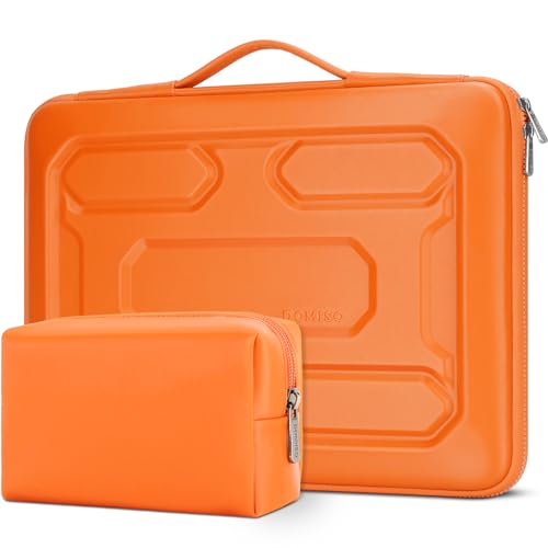 DOMISO EVA Laptop Bag 17,3 pollici borsa laptop arancione antiurto