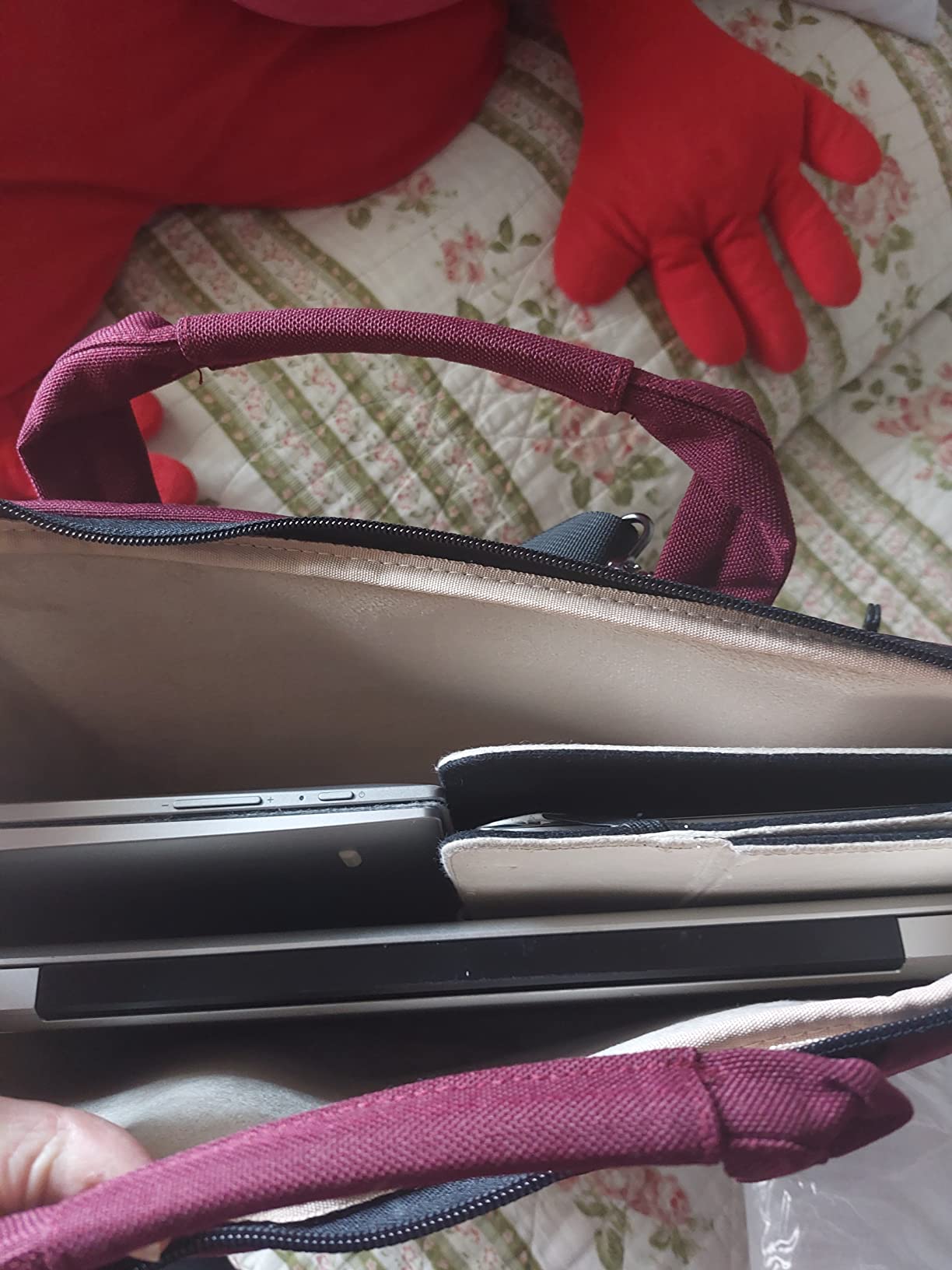 Domiso Laptop Sleeve 17,3 pollici custodia laptop rosa impermeabile