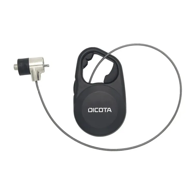 BASE XXO Security Locks Lucchetto cavo T-Lock retrattile con chiave, slot 3x7mm