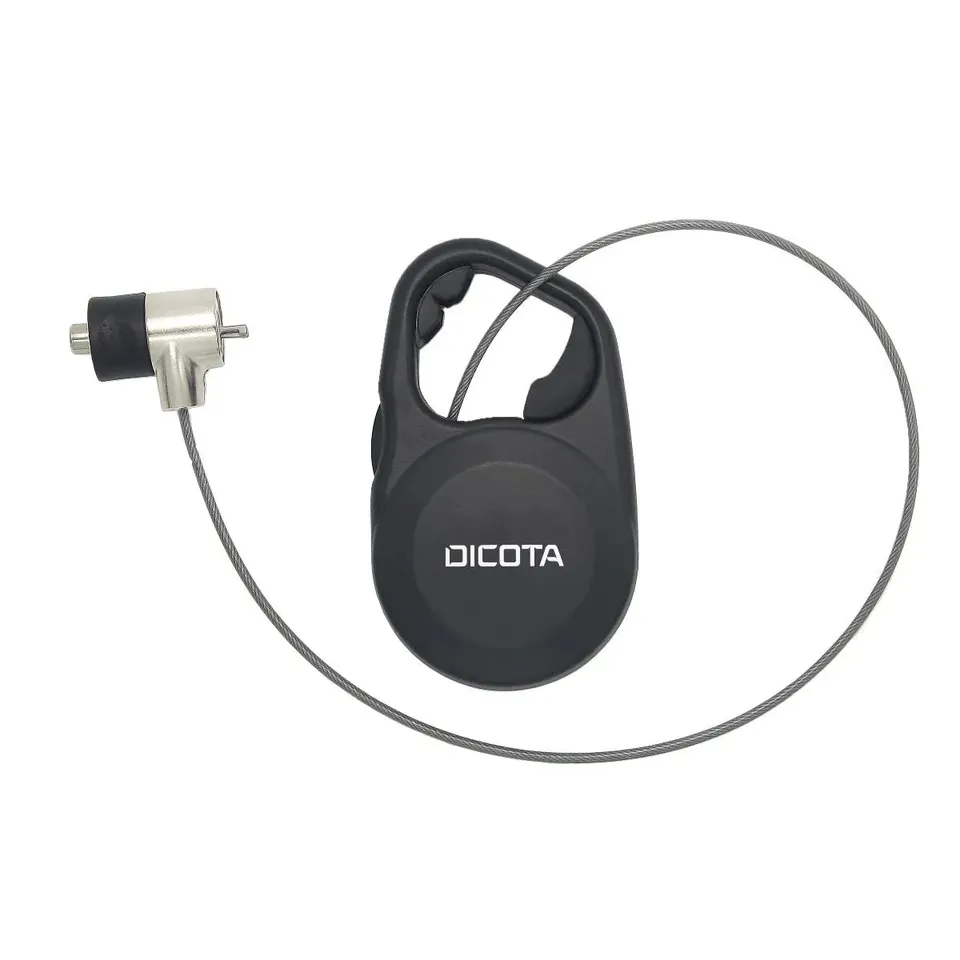 BASE XXO Security Locks Lucchetto cavo T-Lock retrattile con chiave, slot 3x7mm