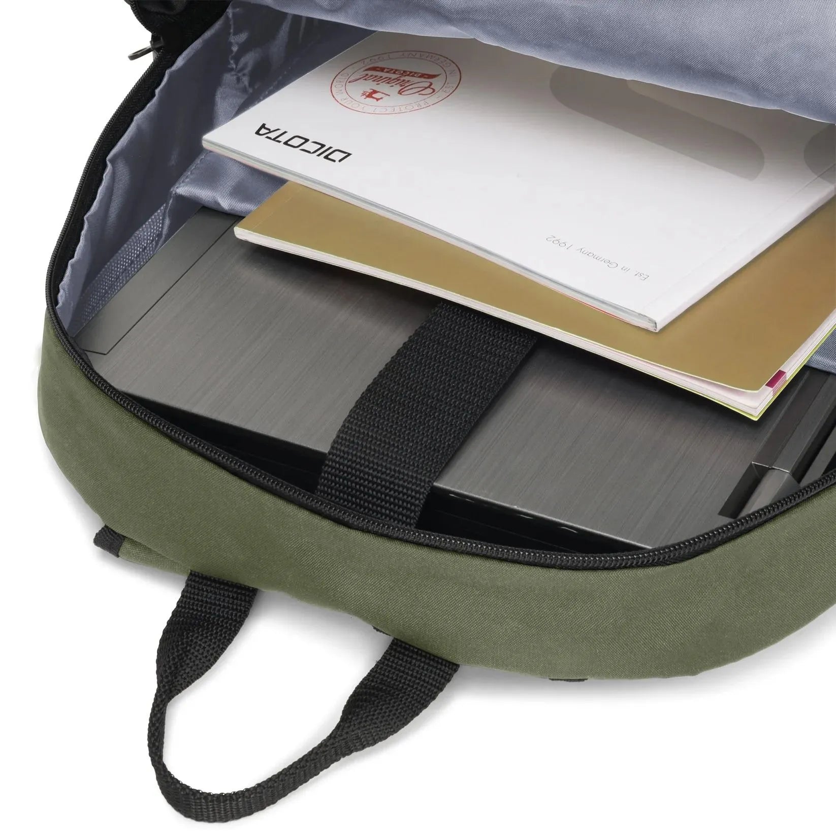 BASE XXO Backpacks BASE XX B2 15.6 Olive Green zaino 15,6 pollici verde oliva idrorepellente