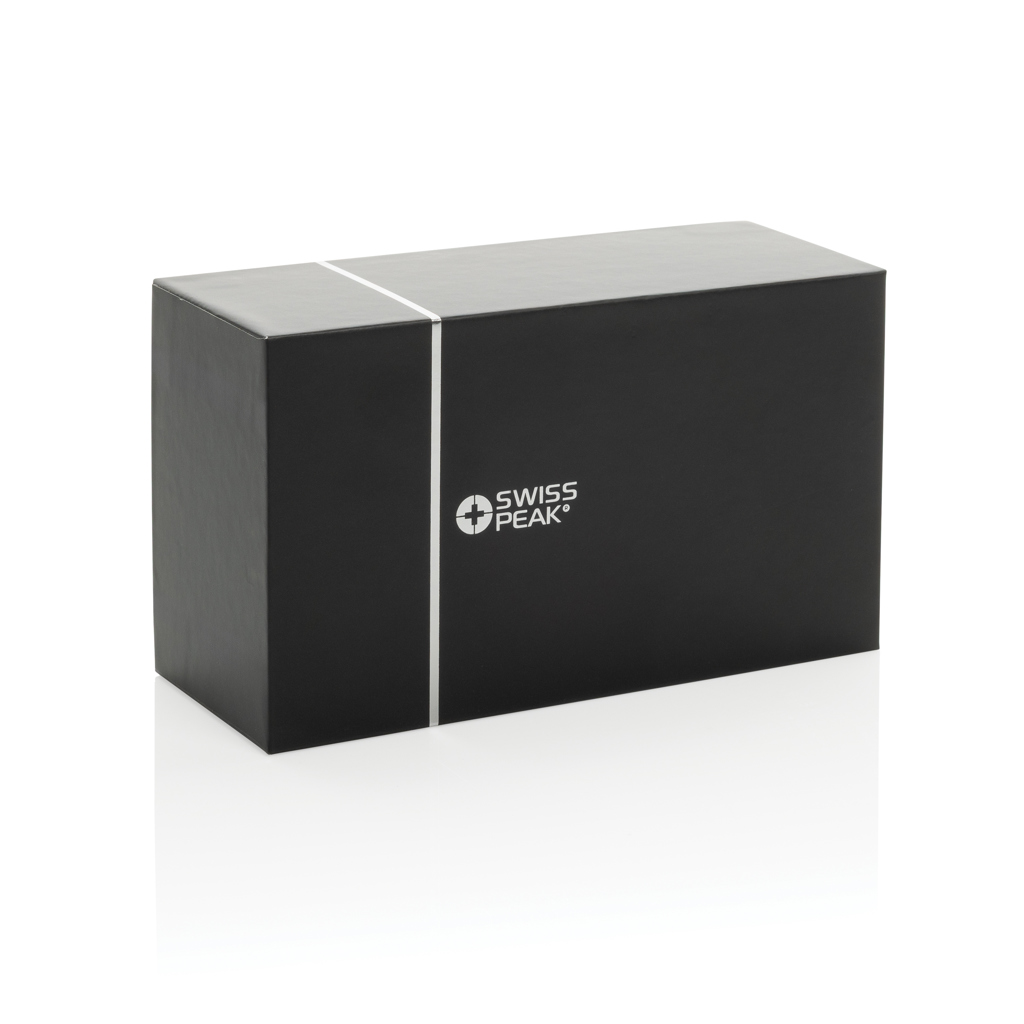 Swiss Peak Audio Speaker 10W in alluminio RCS grigio Bluetooth
