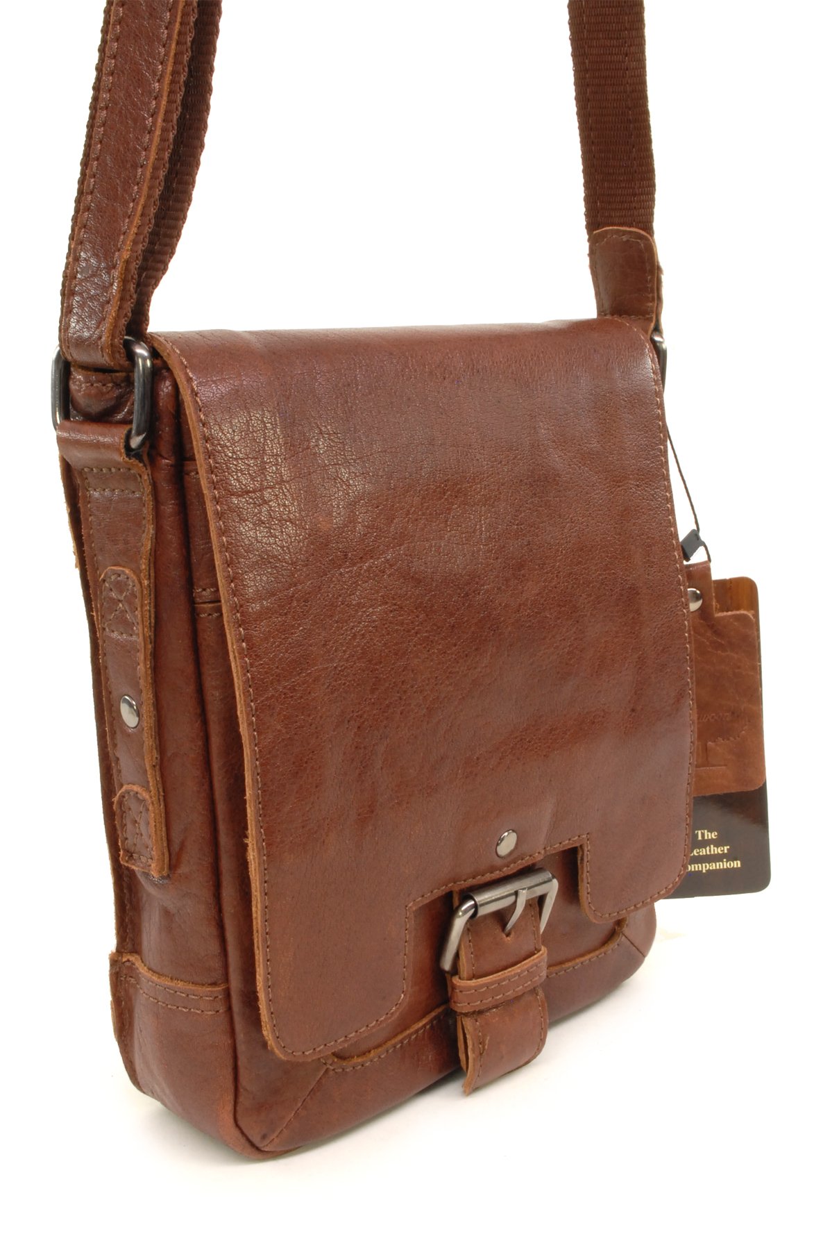 Ashwood Man Bags & Briefcases 8341 borsa a tracolla A5 in pelle