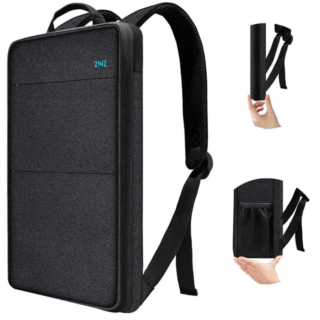 ZINZ Zaini zaino sottile espandibile per PC 13-14 pollici B02K01