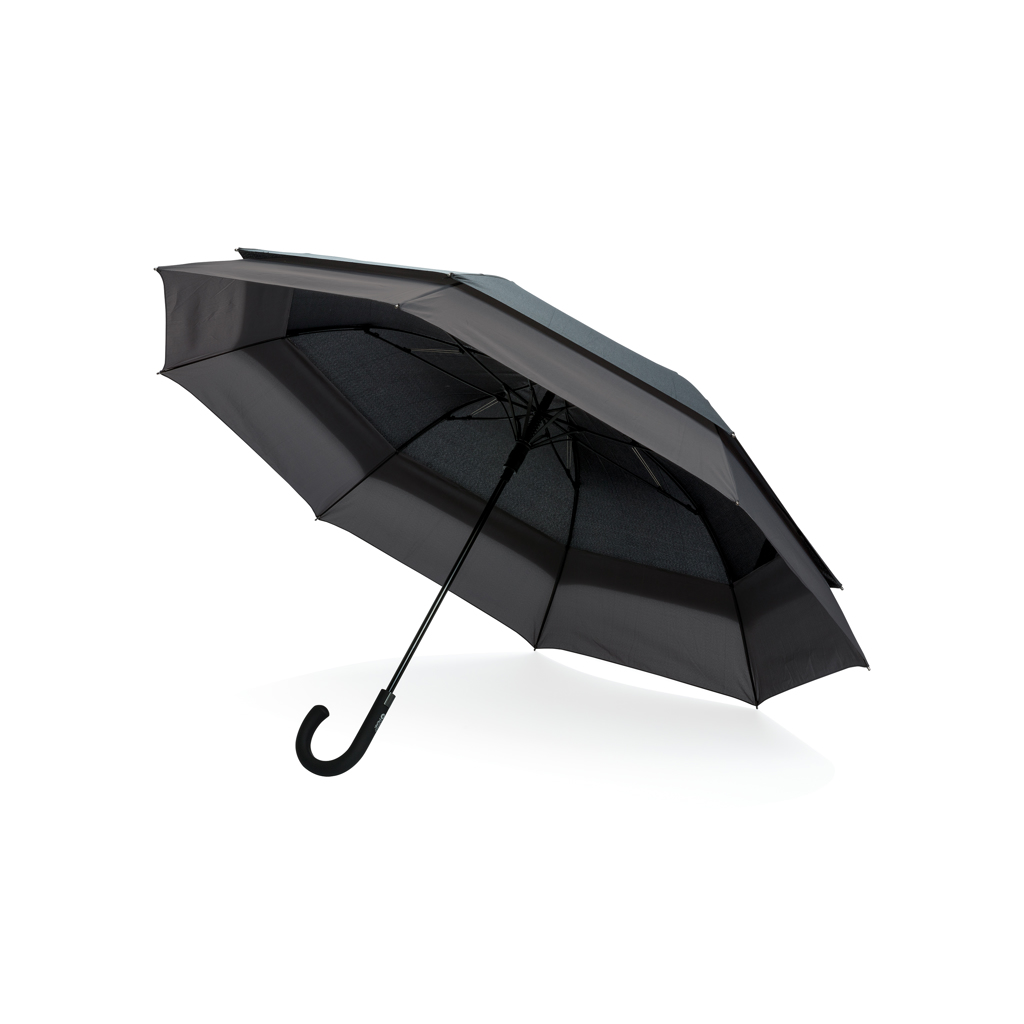 Swiss Peak Ombrelli Ombrello espandibile da 23″ a 27″ AWARE™ nero automatico