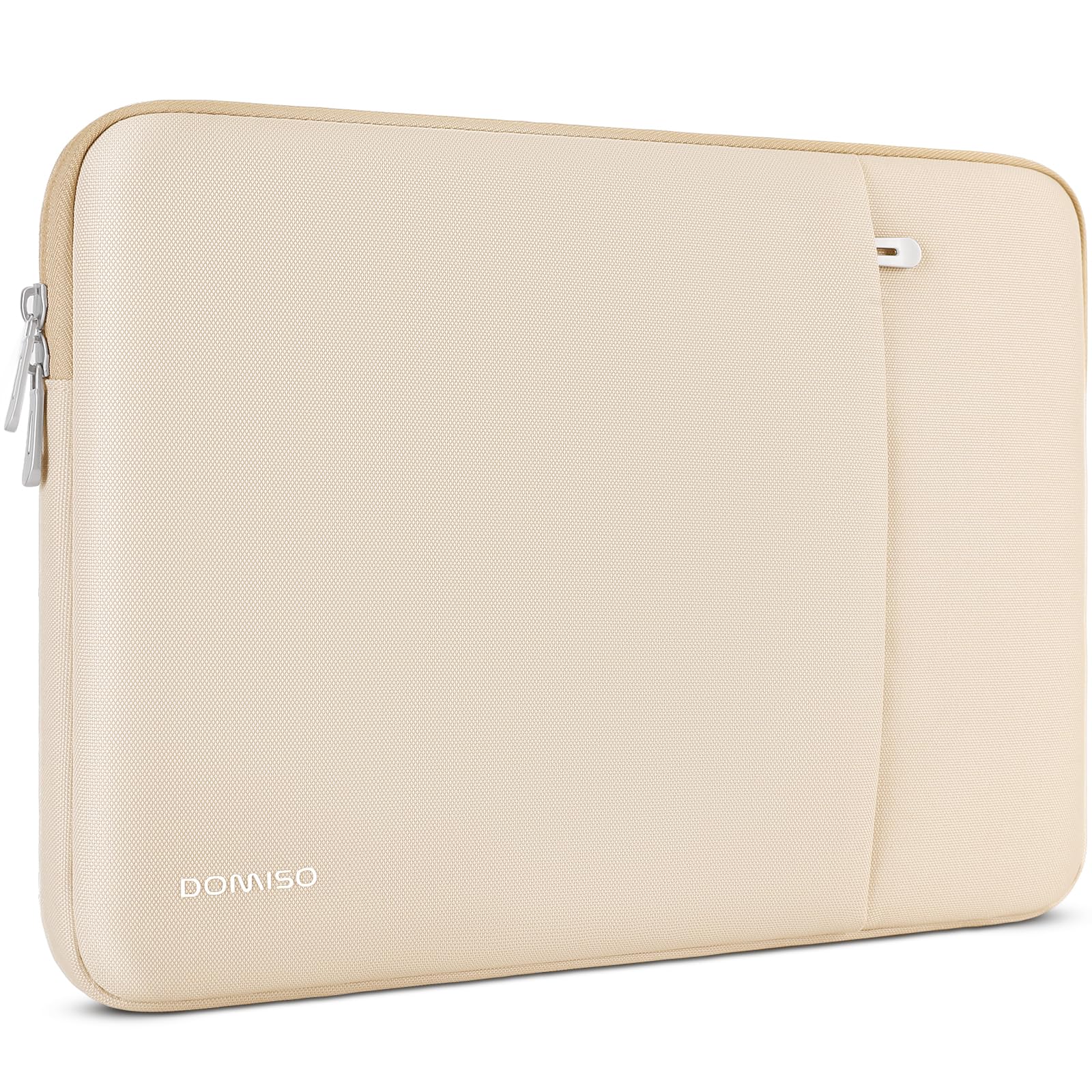 DOMISO Laptop Sleeve 17,3 pollici custodia laptop beige impermeabile