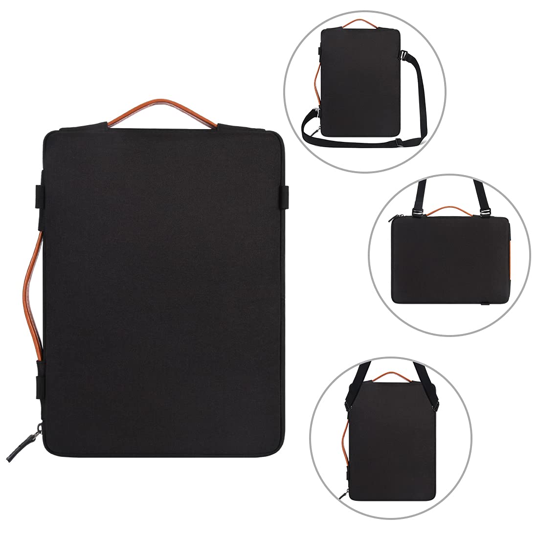 Domiso Laptop Sleeve 10,1 Pollici custodia tablet nera impermeabile