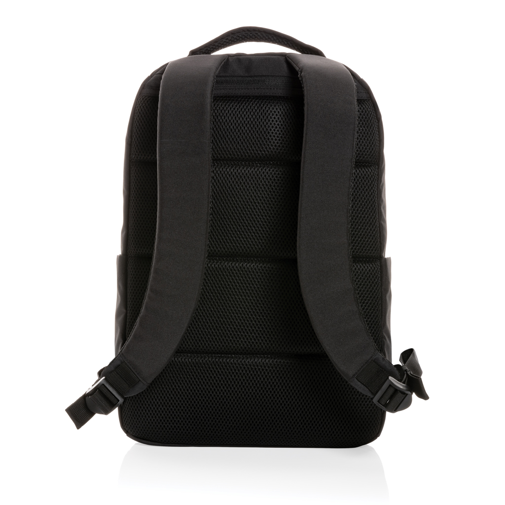 Swiss Peak Zaini Brooke zaino porta PC 15,6″ nero in poliestere riciclato