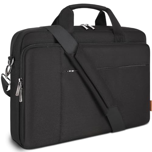 Domiso Laptop Briefcase 17,3 Pollici ventiquattrore laptop impermeabile nera