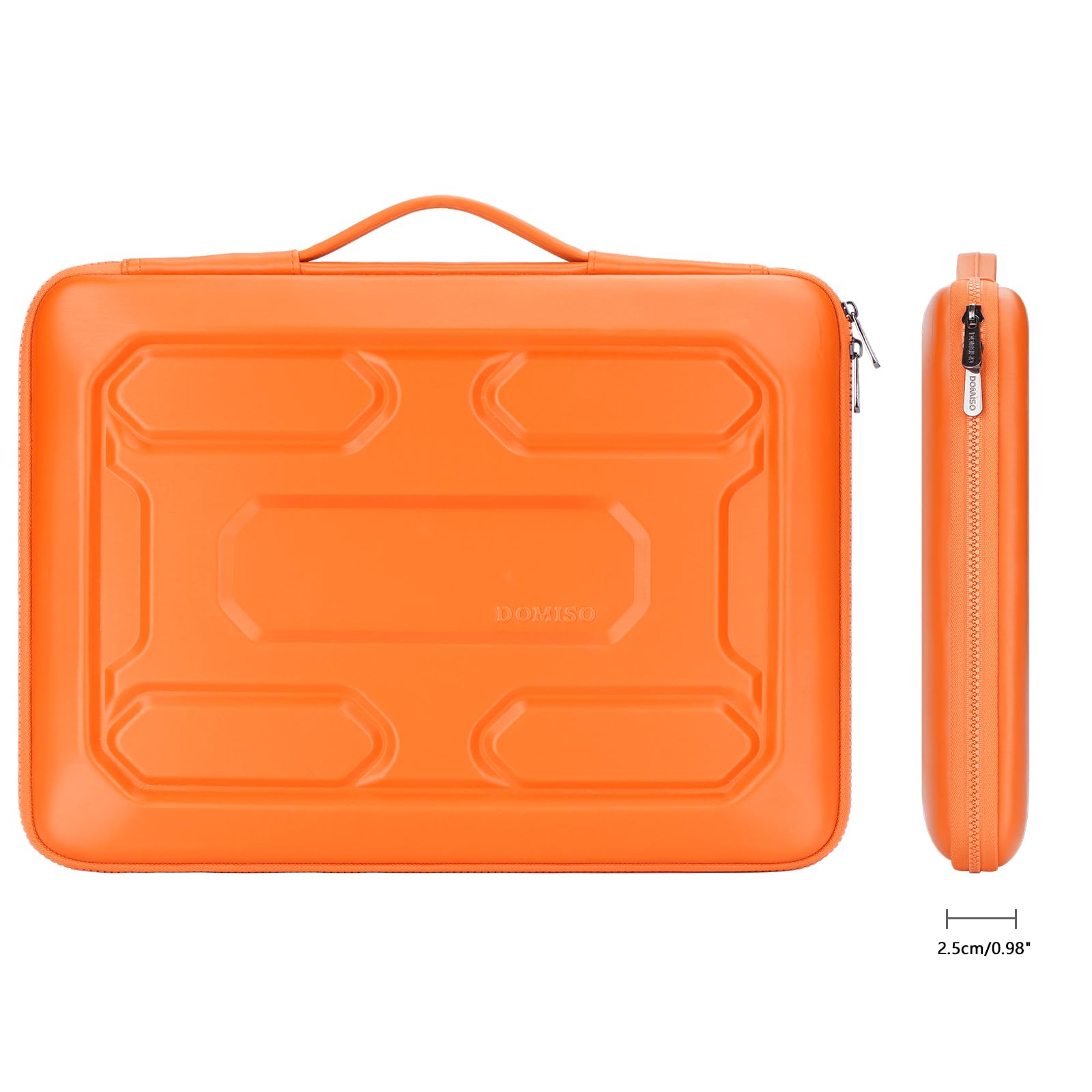 DOMISO EVA Laptop Bag 17,3 pollici borsa laptop arancione antiurto