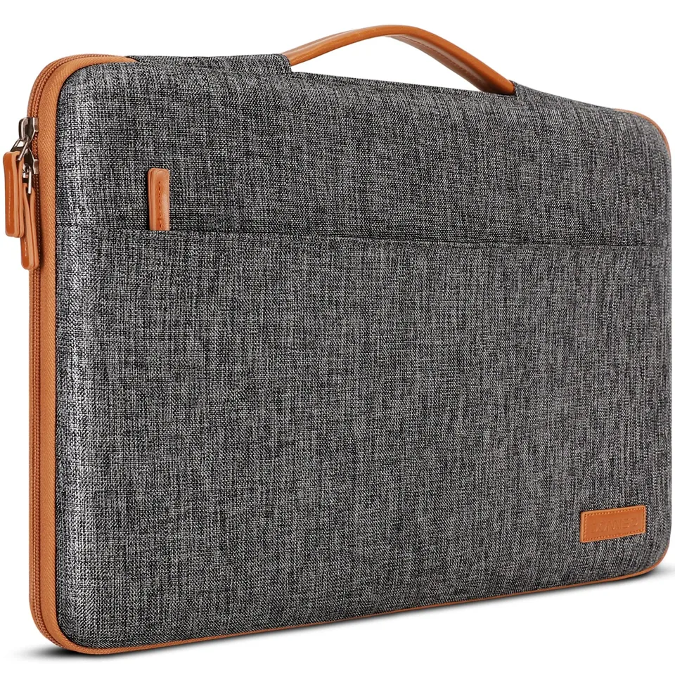 Domiso Laptop Sleeve custodia laptop 17,3" impermeabile con tasca esterna