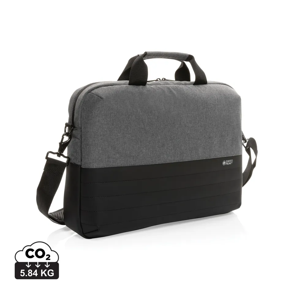 Swiss Peak Borse porta PC Borsa porta PC 15.6″ AWARE™ RFID grigia