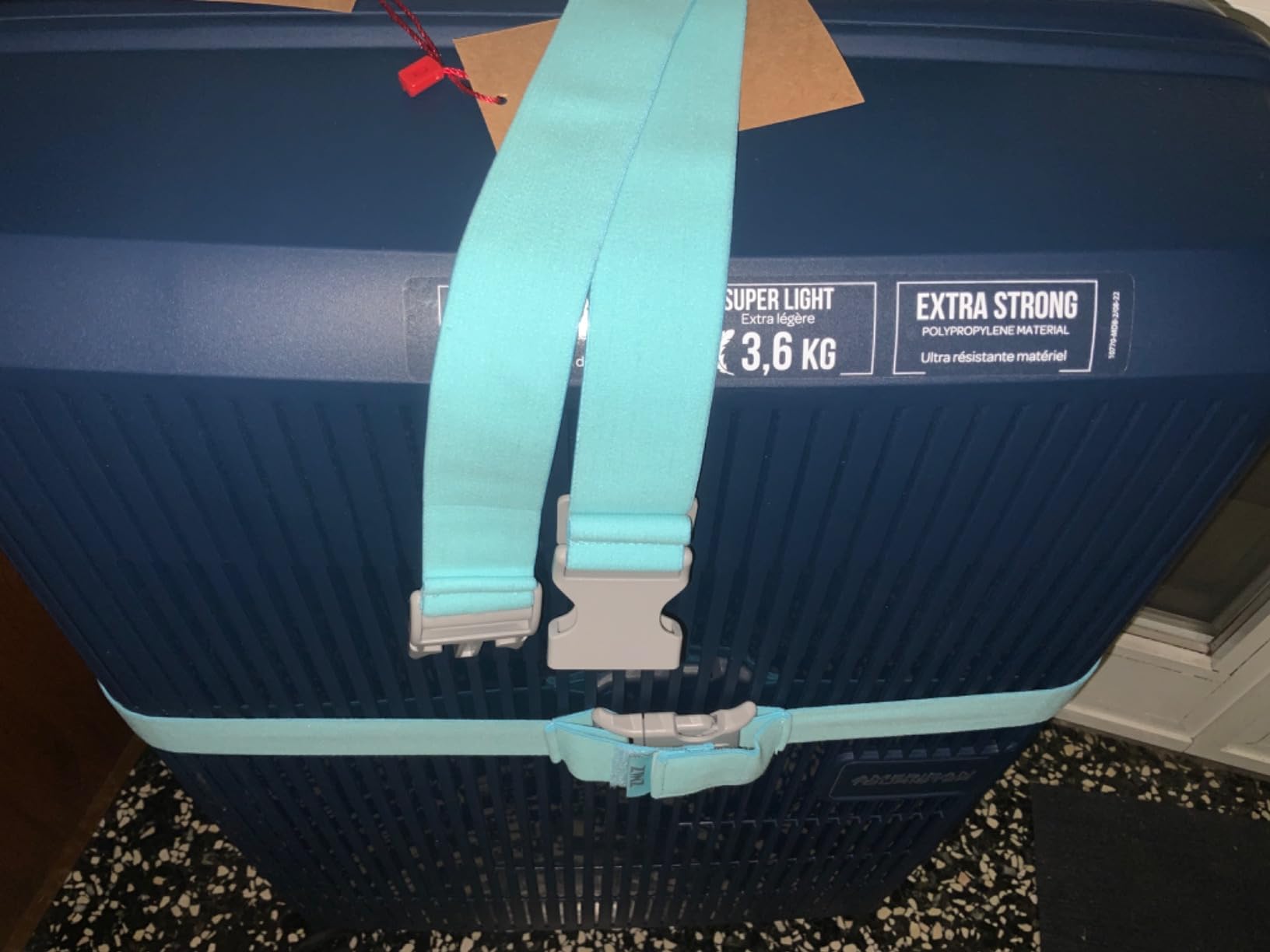 ZINZ Luggage Straps cinghie valigia elastiche arancioni 2 pezzi