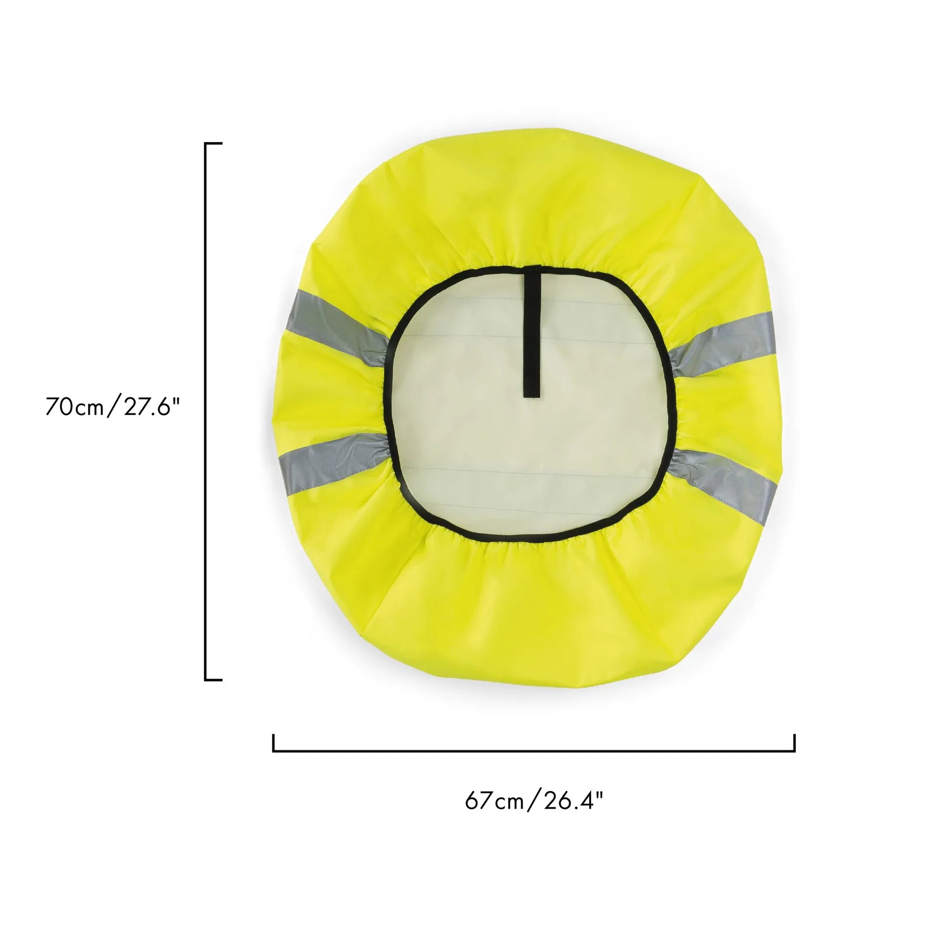 BASE XXO Backpacks Raincover HI-VIS coprizaino 65 litri giallo riflettente