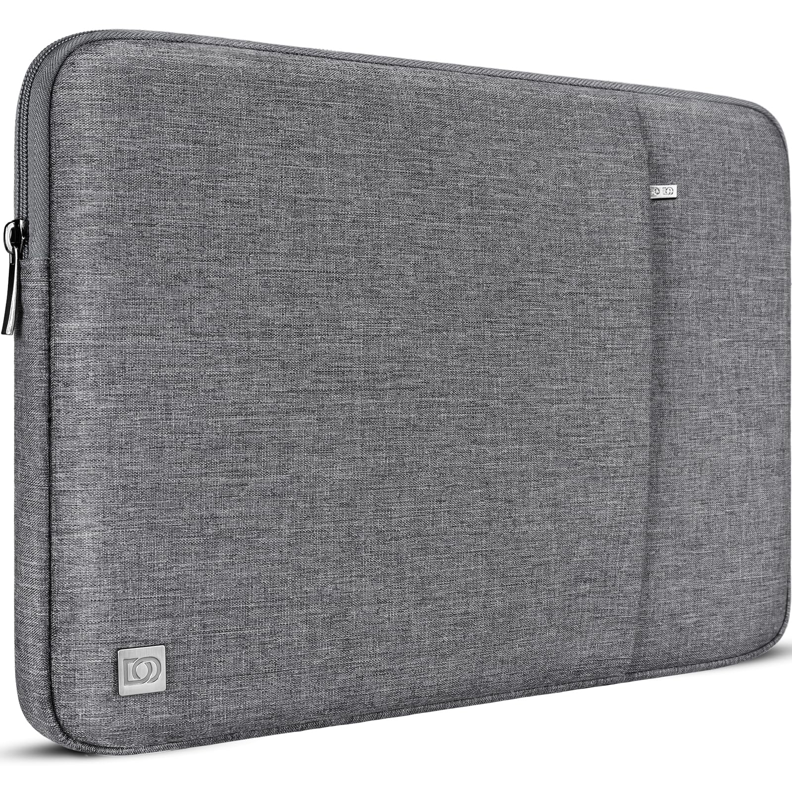Domiso Laptop Sleeve 17,3 pollici custodia laptop grigia impermeabile