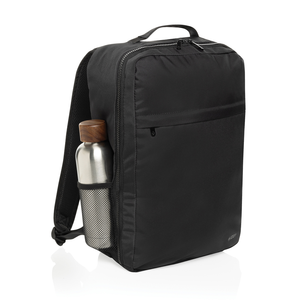 Swiss Peak Zaini Essential zaino porta PC 15,6″ nero in rPET