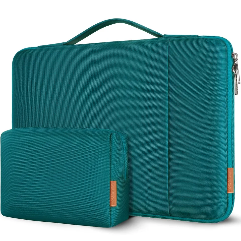 Domiso Laptop Sleeve 17,3 Pollici custodia laptop turchese impermeabile