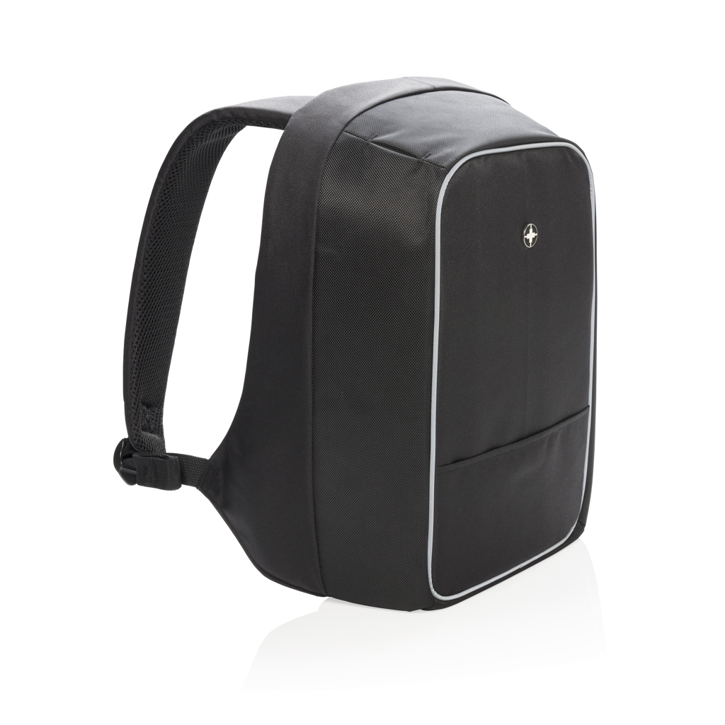 Swiss Peak Zaini Zaino porta PC 15,6″ antitaccheggio AWARE™ zaino nero USB