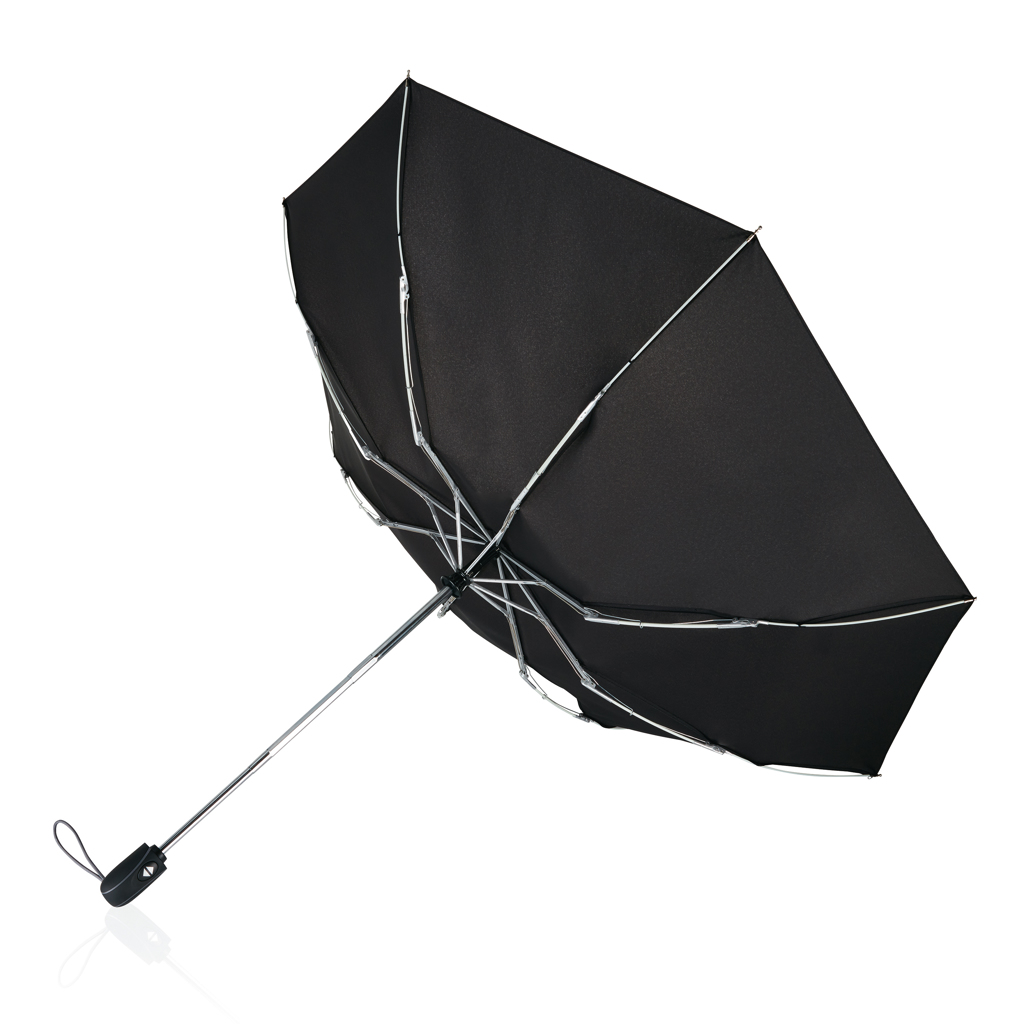 Swiss Peak Ombrelli Traveller AWARE™ 21″ ombrello automatico nero antivento