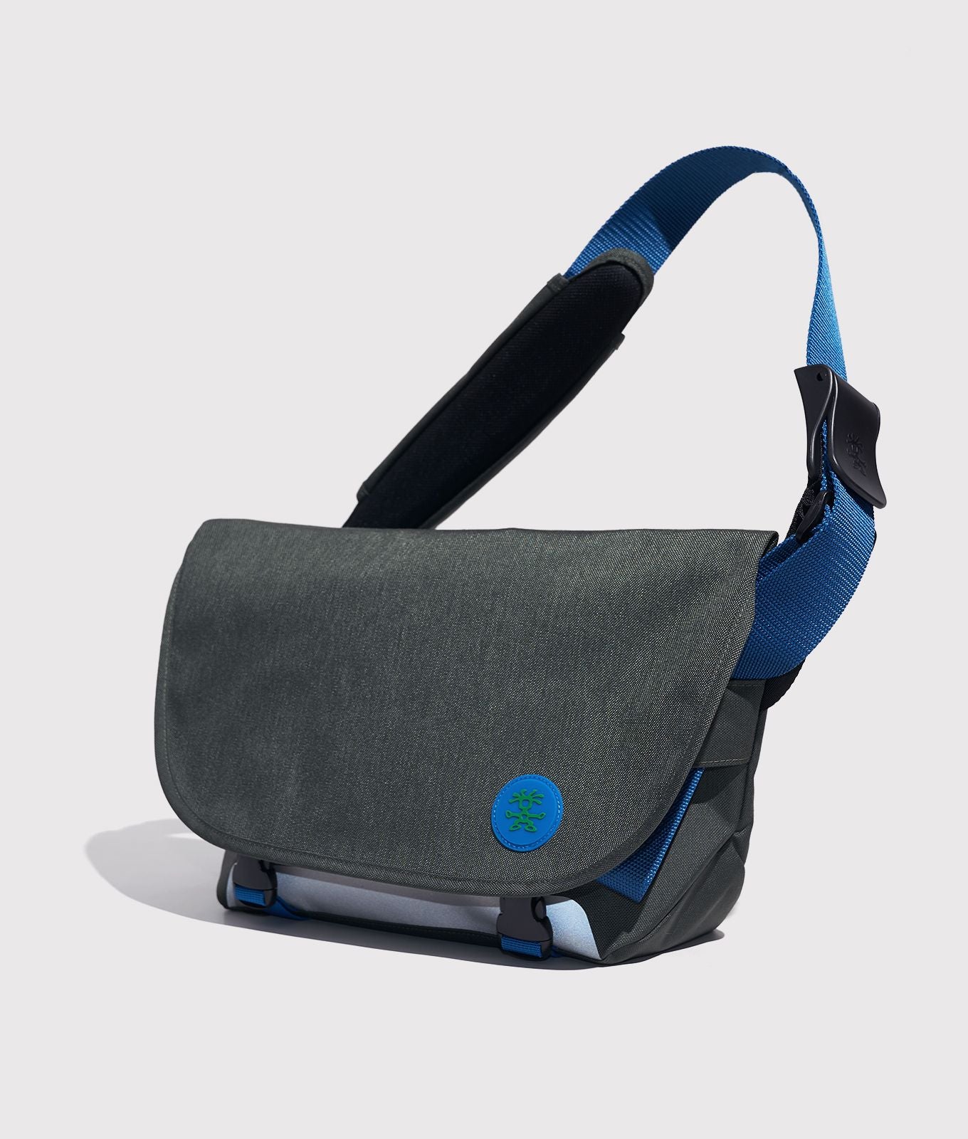 Crumpler Messenger Bags Comfort Zone (Large) borsa messenger Indigo con stabilizzatore