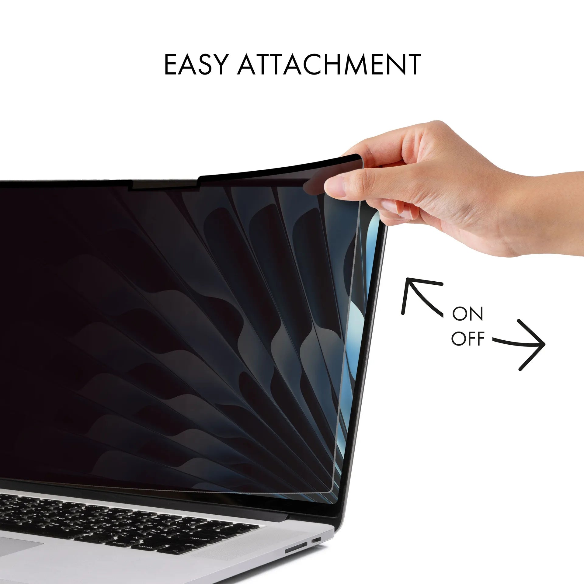 BASE XXO Filtri schermo Privacy filter 2-Way MacBook Air 13 (2018/2020)/Pro 13 (2016-2022/2022) mag. filtro privacy